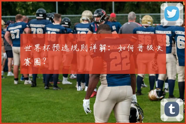 世界杯预选规则详解:如何晋级决赛圈?